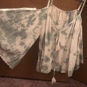 Off the shoulder blouse